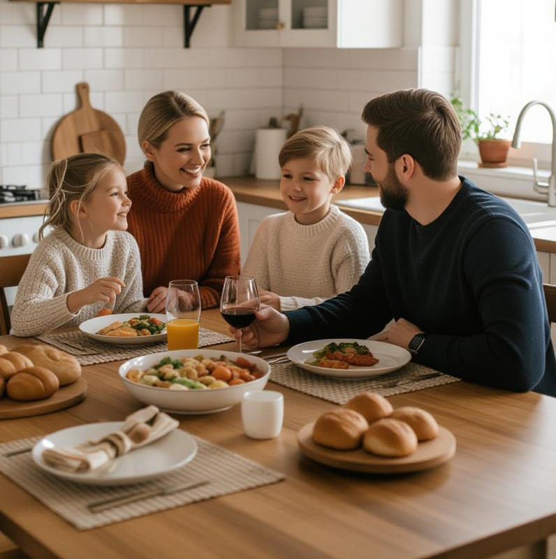Happy homeowners celebrating